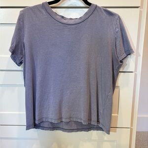 Zara Women's Lavender Crop Top